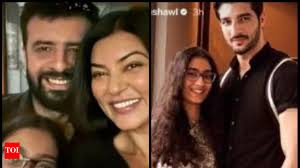 Sushmita Sen's ex-boyfriends Rohman Shawl and Ritik Bhasin attend daughter  Renee Sen's 23rd birthday bash