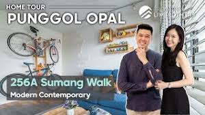 $15,000 inclusive of carpentry, electrical work , plumbing work, painting and air conditioner theme: Singapore Hdb 256a Sumang Walk Modern Contemporary 4 Room Flat 499 900 Newly Mop Youtube