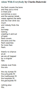 Alone With Everybody Bukowski Charles Bukowski Quotes Poem Quotes Poetry Words