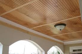 Beadboard Ceiling Put Lots Of Insulation In Use Pine Batons To Cover Seams Ceiling Materials Beadboard Ceiling Wooden Ceiling Design