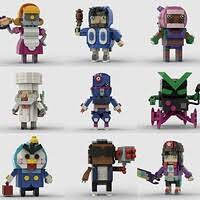 #brawlstarsp #brawlstarsnsfw #brawlstarshentai el coito de sandy y nita: Artstation Lego And Brawl Stars Part 5 Bmd Moc Bmd Moc