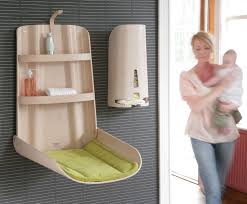 Ergonomic Baby Changing Tables By Bybo Modern Baby Nursery Baby Changing Tables Wall Mounted Changing Table