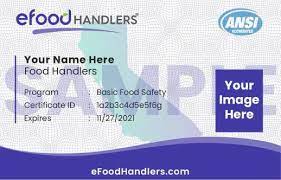 Learning objectives (effective date april 29, 2020) Efoodhandlers Home Page For Food Handler Cards