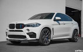 Alpine White Bmw X6 M With Ac Schnitzer Akrapovic Rkp And Vorsteiner Parts Bmw X6 Bmw Bmw Models