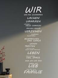 Wandtattoo Spruch Familie Haus Liebe Wandspruch Sprüche Aufkleber