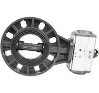Van bướm khí nén EM-Flow EMPB-OPW | UPVC, CPVC
