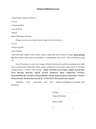 Bagi pemohon yang menikah dengan wn malaysia, anda perlu menyertakan fotokopi buku nikah & sijil kawin, id pengenal dari pasangan. Contoh Surat Pernyataan Kehilangan Akta Kelahiran Kumpulan Contoh Surat Dan Soal Terlengkap