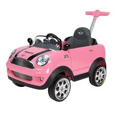 Avigo Mini Cooper Girls Foot To Floor Ride On Pink Mini Cooper Toy Car Best Kids Toys