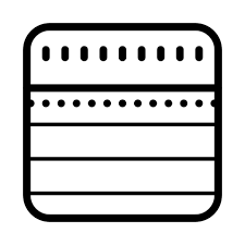 Cartoon style icons and symbols are a common theme in aesthetic logos. Notes App Icons Im Cute Outline Stil
