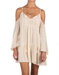 Boho Cold Shoulder Tunic Dress Tunic Dress Dresses Cold Shoulder Dress