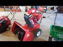 Complete exploded views of all the major manufacturers. Toro 724 Gas Snowblower Model 38050 S P Tim Narhi Auctioneer Associates