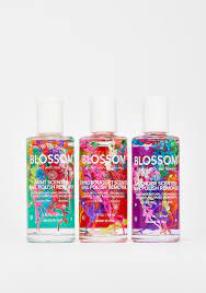 That gross nail polish remover that comes with it. Blossom Mint Natural Nail Polish Remover Dolls Kill