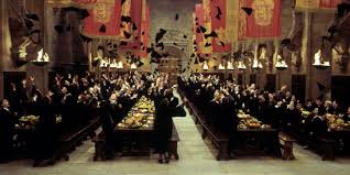 Hats Fly In The Air When Gryffindor Win The House Cup Harry Potter Scene The Sorcerer S Stone Harry Potter