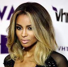 Pin By April O On Hair Ciara Hair Long Bob Hairstyles Long Layered Bob Hairstyles