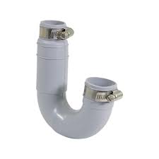 flexible pvc rubber tubular drain trap