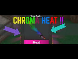 It could be obtained by buying merch on shopmm2.com.1 however, since all the merch is sold out, it is now only obtainable through trading. Chroma Heat In Roblox Mm2 Season 1 Omg Youtube