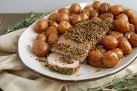 It's absolutely wonderful and simple! Garlic Rosemary Balsamic Roasted Pork Tenderloin Ndsu Agriculture And Extension