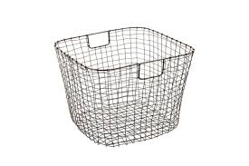 Useful on the kitchen counter for storing condiments. 8 Favorites Farmhouse Style Wire Baskets Starting From 10