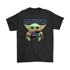 Baby Yoda Loves The New England Patriots Star Wars Nfl Shirts Potatotee Store Nfl Shirts Star Wars Shirts Dallas Cowboys Shirts