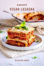 Red Lentil Vegan Lasagna Gluten Free Vancouver With Love Recipe Vegan Lasagna Vegan Comfort Food Easy Vegan