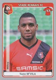 The season began on 9 august 2013 and ended on 17 may 2014. Yann M Vila Stade Rennais Fc Foot 2011 12 France Sticker 392