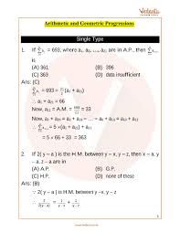 More lessons for intermediate algebra math worksheets. Jee Advanced Arithmetic And Geometric Progressions Important Questions