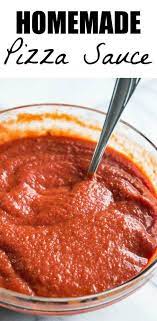 Homemade Pizza Sauce Recipe Pizza Sauce Homemade Homemade Pizza Pizza Sauce Recipe
