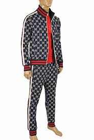 Fit matters in every suit, and most of all in a dark suit. Mens Designer Clothes Gucci Men S Zip Up Gg Jogging Suit 172