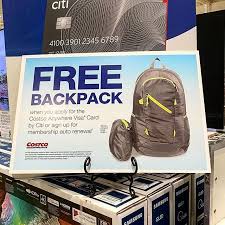 Maybe you would like to learn more about one of these? Costco Deals On Instagram Looks Like It S A Free Costco Backpack This Week When You Apply For A Citi Costco Credit Card Costco Deals Backpacks Visa Card