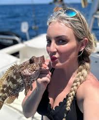 Third Grader's Redfish and Blue Crab Artwork