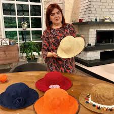 bugun programda sibel kavaklioglu nun hazirladigi kagit ipten sapkanin anlatimi sibelkavaklioglu ezgisertelofficial kagit iple sapka canta cantalar