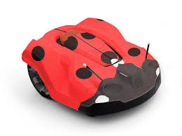 Marienkafer Design Fur Den Automower Rasenroboter Automower Husqvarna Rasenmaher Roboter