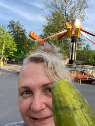 All is right in the world. #frozenicetea #knoebels #myhappyplace