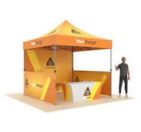 Custom Canopy Tent 10x10 With Logo, Custom Pop Up Tent For Trade Show,  Personalized Canopy For Advertising Event, Farmer Market, Business Branding