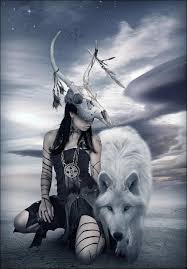 Pin By Maggie Oliver On Dark Beauty Wolves And Women Warrior Woman Wolf Spirit