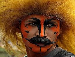 Hello semuanya kembali lagi dichannel fan tutorial_46 subscribe gratis selamanya. Face Of Kuda Lumping Dancer Halloween Face Makeup Face Face Makeup