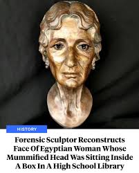Years ago i saw online that an ancient Eyptian mummy head had been found in  a house in Ramsgate.....wow I thought and then thought nothing more off it.  I use Canterbury library