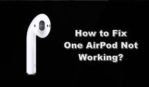 Fully drain both airpods down to 0% and case down to 0% through normal usage. How To Fix One Airpod Not Working Left Or Right Issue
