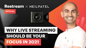 Stream soccer matches live on your favorite device. The Importance Of Live Streaming In 2021 With Neil Patel Restream Blog