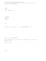 Rođen je u porodici jovana balaševića i veronike dolenec mađarice hrvatskog porekla iz sela koprivnica. Djordje