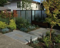 Outdoor Acrylic Privacy Screens Modern Landscaping Modern Landscape Design Contemporary Garden Design