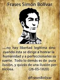 Biografia De Simon Bolivar Corta Para Niños Frases Simon Bolivar Frasesbolivar Twitter Wisdom Quotes Simon Bolivar Politics