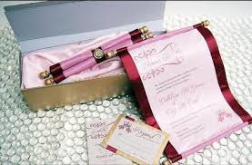 Pin By Sue Seacrest On Weddings Fun Wedding Invitations Wedding Scroll Wedding Invitations