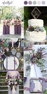 10 Pretty Shades Of Purple Wedding Color Combos Elegantweddinginvites Com Blog Mauve Wedding Colors Wedding Themes Winter Wedding Color Combinations