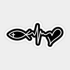 God Is Greater Than The Highs And Lows Christian Fish Symbol Sticker Christian Bibleverse Biblequote Faith Christian Stickers God Sticker Christian Fish