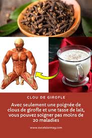 Avec Quelques Clous De Girofle Et Une Tasse De Lait Vous Pouvez Soigner Pas Moins De 20 Maladies En 2020 Alimentation Et Sante Maigrir En Sante Tisane Pour Maigrir