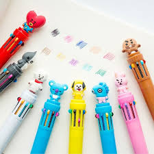 Jual Pen Bt21 10 Warna Pen Bts 10 Warna Bts Pen 10 Colors Tata Merah Jakarta Barat Aberu Tokopedia