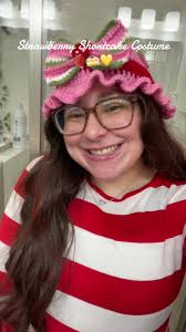 Crochet Halloween Costume Cake Hat