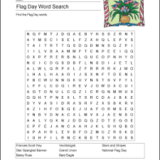 These puzzles cover science and math terms. Free Homeschooling Printables For Flag Day
