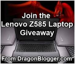 Lenovo Z585 Laptop Giveaway Going On For All Of The World To Join Technology Blogging Contests Lenovo Giveaway Book Worth Reading